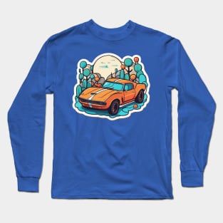 old sports car Long Sleeve T-Shirt